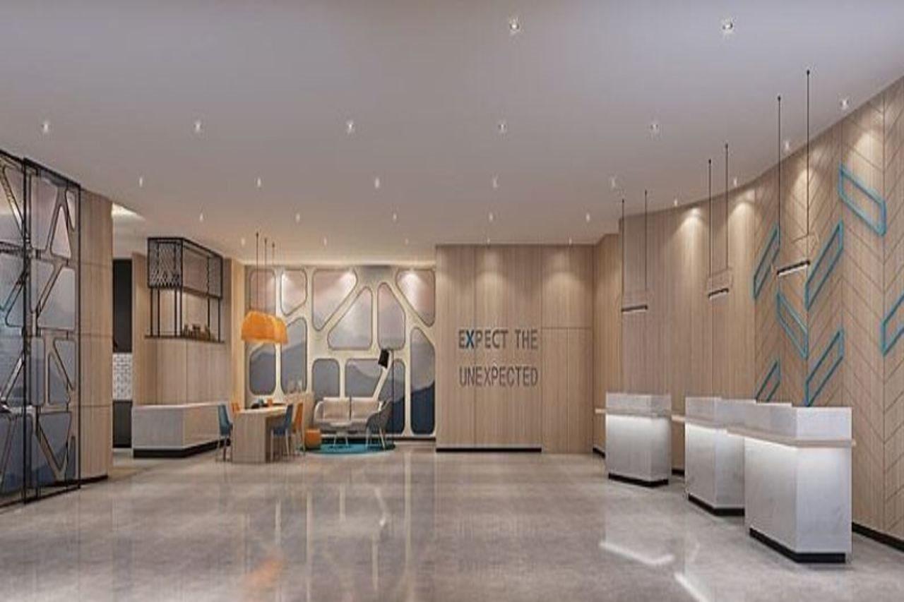 Holiday Inn Express Jinan Jingshi Road, An Ihg Hotel Buitenkant foto